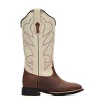 Bota Feminina - Dallas Castor | Marfim - VTS - Bulls Horse - 53016-B-BU