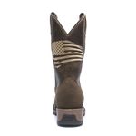 Bota Texana Masculina - Crazy Horse Café / Tabaco - Roper - Bico Quadrado - Cano Médio - Solado Strong Shock - Vimar Boots - 81283-A-VR