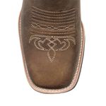 Bota Texana Masculina - Dallas Tabaco / Brown / Bandeira Brasil - Roper - Bico Quadrado - Cano Médio - Solado Strong Shock - Vimar Boots - 81295-A-VR