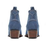 Botina Western Masculina - Jeans Delave - Bico Fino - Vimar Boots - 82086-A-VR