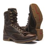 Tênis Country Masculino - Texas Café / Café - Solado Strong Shock - Vimar Boots - 85022-B-VR