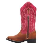 Bota Infantil Feminina - Dallas Bambu / Pink - Colorado - Vimar Boots - 94000-C-VR