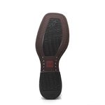 Bota Texana Masculina - Latego Preto / Caramelo - Roper - Bico Quadrado - Cano Médio - Solado TXS - Vimar Boots - 81284-A-VR