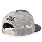 Boné Trucker Texas Hunters - Living Like A Rustic Hunter - Cinza / Cinza Escuro - CAP-007-THS