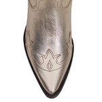 Bota Western Feminina - Metal Ouro Light / Metal Ouro Light - Genova Natural - Vimar Boots - 11098-B-VR