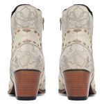 Bota Western Feminina - Np Comfort Marfim - Np Craq. Metal Ouro Velho - Colorplac Natural - Vimar - 11224-B-VR