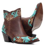 Bota Western Feminina - Fóssil Castanho - Fóssil Castanho - Colorplac Café - Vimar - 11224-C-VR