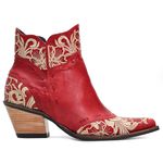 Bota Western Feminina - Fóssil Caseinado Red - Vimar Boots - 11224-A-VR