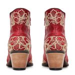 Bota Western Feminina - Fóssil Caseinado Red - Vimar Boots - 11224-A-VR