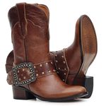 Bota Western Feminina - Atlanta Café / Atlanta Café - Ibiza Café - Vimar - 11232-B-VR