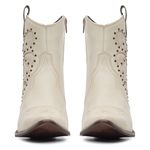 Bota Western Feminina - Comfort Marfim | Travel Creme - Génova Natural - Vimar Boots - 11236-A-VR