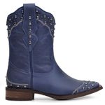 Bota Roper Feminina - Fóssil Anil - Nevada Rustic - 13185-A-VR