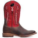 Bota Texana Masculina -Dallas Brown | Comfort Soft Vermelho - TXS Natural - Vimar - 81351-B-VR