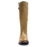 Bota Montaria Masculina - Floather Tan - Comfort - Bico Redondo - Cano Longo - Black Horse