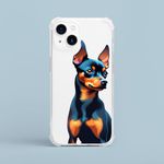 Capinha Para Celular Estampa Pinscher