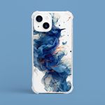 Capinha Minimalista para Celular Abstract Blue Bird