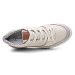 Tênis Feminino Vittal Aura OffWhite Solado Flatform Confort