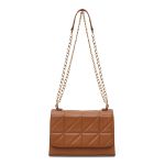 Bolsa Feminina Aline em Couro Legitimo Caramelo Vittal - B200Caramelo