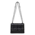 Bolsa Feminina Aline em Couro Legitimo Preto Vittal - B200Preto