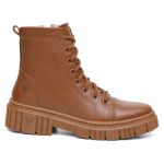 Bota Coturno Feminina Laura Caramelo Vittal - R780Caramelo