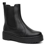 Bota Vittal Luisa em Couro Legitimo - R1010Preto