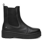 Bota Vittal Luisa em Couro Legitimo - R1010Preto