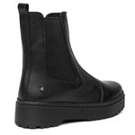 Bota Vittal Luisa em Couro Legitimo - R1010Preto