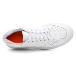 Tênis Sneakers Feminino Em Couro Legitimo Vittal - T200-BCO