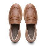 Mocassim Feminino com 3 Fivelas Removiveis Caramelo