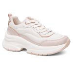 Tênis Feminino OffWhite Vittal Maya Solado Plataforma Confortável