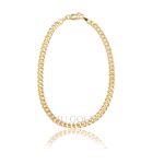 Pulseira em ouro 18K com elo Groumet