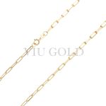 Corrente Cartier de 50cm em ouro 18k amarelo