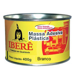 MASSA PLÁSTICA BRANCA 400G IBERE