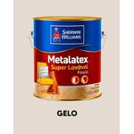 TINTA SUPER LAVÁVEL METALATEX - GELO