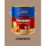 TINTA SUPER LAVÁVEL METALATEX - CONCRETO