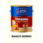 TINTA SUPER LAVÁVEL METALATEX - BIANCO SERENO