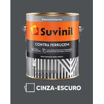 ESMALTE CONTRA FERRUGEM BRILHANTE SUVINIL - CINZA-ESCURO