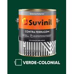 ESMALTE CONTRA FERRUGEM BRILHANTE SUVINIL - VERDE-COLONIAL