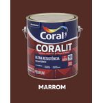 Esmalte Sintético Brilhante Coralit - Marrom
