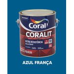 Esmalte Sintético Brilhante Coralit - Azul França