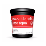 MASSA POLIR BASE D'AGUA N.2 - 1,0KG MAXI RUBBER