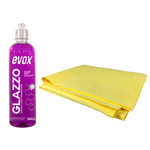 KIT RESTAURADOR DE VIDRO GLAZZO EVOX + FLANELA TECH DRY GLASS