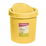 LIXEIRA BASCULANTE PLASTICA AMARELA 4,3 LITROS PR1017-16 PRIMAFER