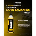 Shampoo V-mol Lava Autos Concentrado 500ml Vonixx 
