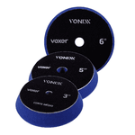 BOINA CORTE MEDIO AZUL ESCURO 6" VOXER VELCRO ROTATIVA OU ROTO-ORBITAL