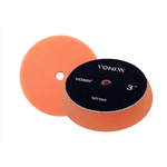 BOINA REFINO LARANJA 3" VOXER VELCRO ROTATIVA OU ROTO-ORBITAL