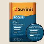 Tinta Para Parede 18 Litros Toque Seda Acetinado Suvinil - Algodão Egípcio
