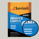 Tinta AcrÍlica 18 Litros Fosco Sempre Limpo Suvinil - Crômio