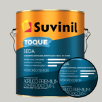 Tinta Para Parede 3,6 Litros Toque Seda Acetinado Suvinil - Crômio