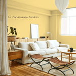 Tinta Rende e Cobre Muito Suvinil - Amarelo Canário